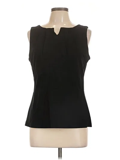 Pre-owned Cabi Sleeveless Blouse In Black