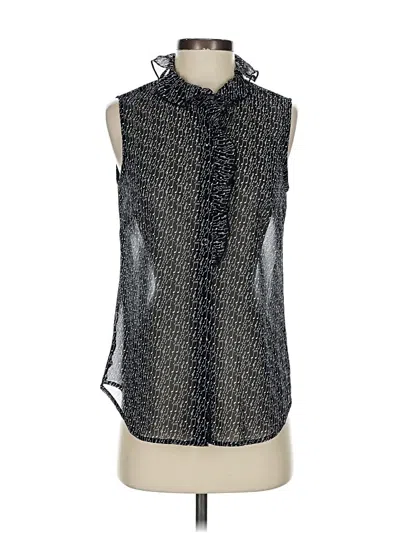 Pre-owned Cabi Sleeveless Blouse In Black