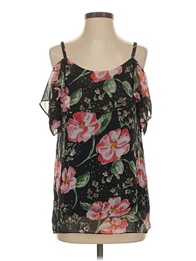 Pre-owned Cabi Sleeveless Blouse In Black
