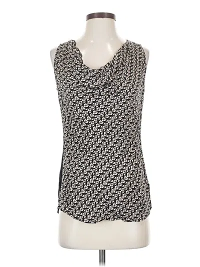 Pre-owned Cabi Sleeveless Blouse In Black