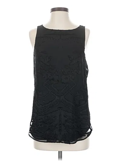 Pre-owned Cabi Sleeveless Blouse In Black
