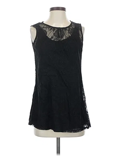 Pre-owned Cabi Sleeveless Blouse In Black