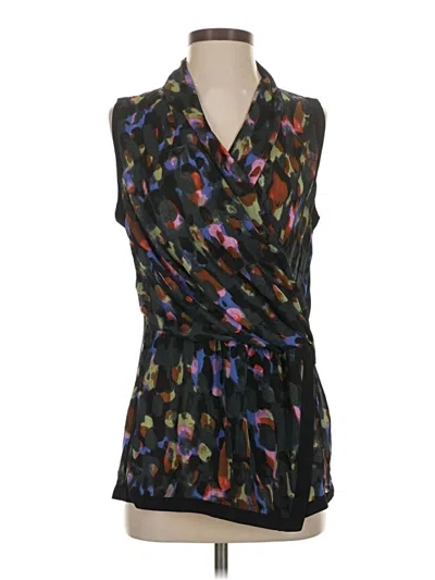 Pre-owned Cabi Sleeveless Blouse In Black