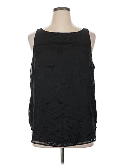 Pre-owned Cabi Sleeveless Blouse In Black