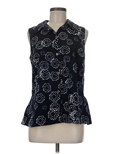 Pre-owned Cabi Sleeveless Blouse In Black