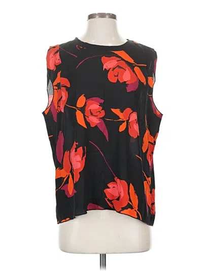 Pre-owned Cabi Sleeveless Blouse In Black