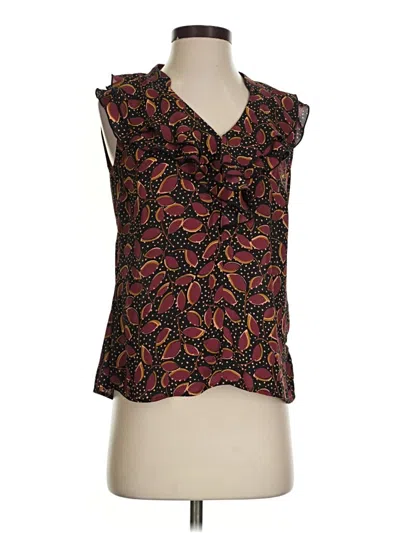 Pre-owned Cabi Sleeveless Blouse In Black