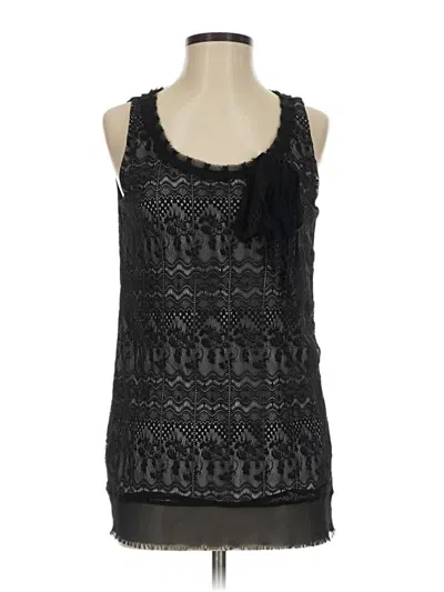 Pre-owned Cabi Sleeveless Blouse In Black