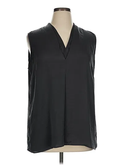 Pre-owned Cabi Sleeveless Blouse In Black