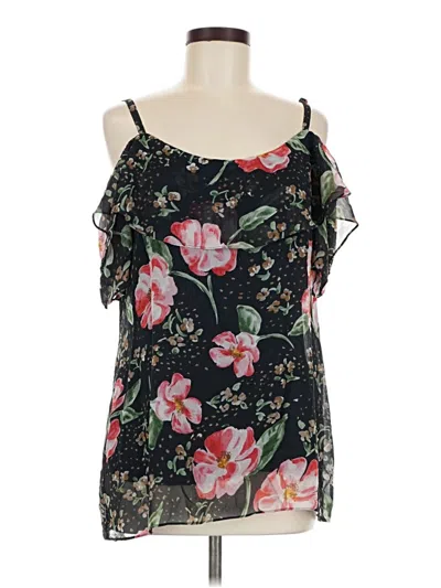 Pre-owned Cabi Sleeveless Blouse In Black
