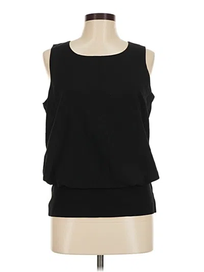 Pre-owned Cabi Sleeveless Blouse In Black