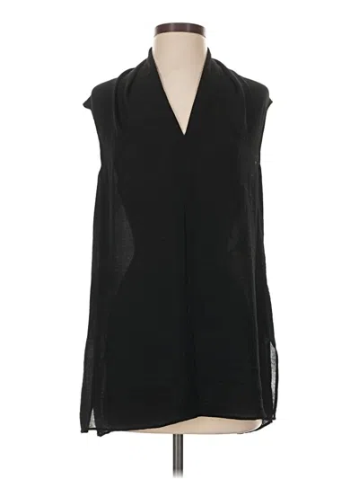Pre-owned Cabi Sleeveless Blouse In Black