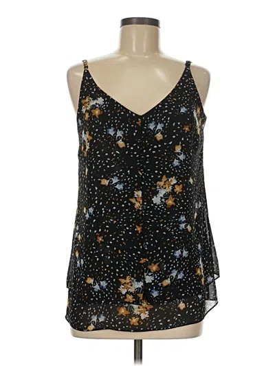 Pre-owned Cabi Sleeveless Blouse In Black