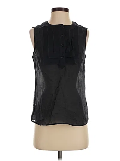 Pre-owned Cabi Sleeveless Blouse In Black