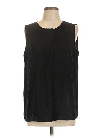 Pre-owned Cabi Sleeveless Blouse In Black