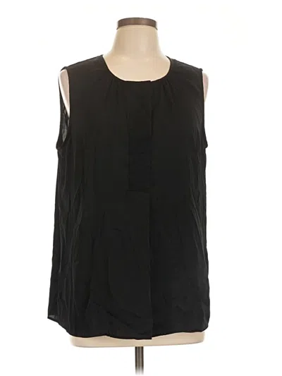 Pre-owned Cabi Sleeveless Blouse In Black