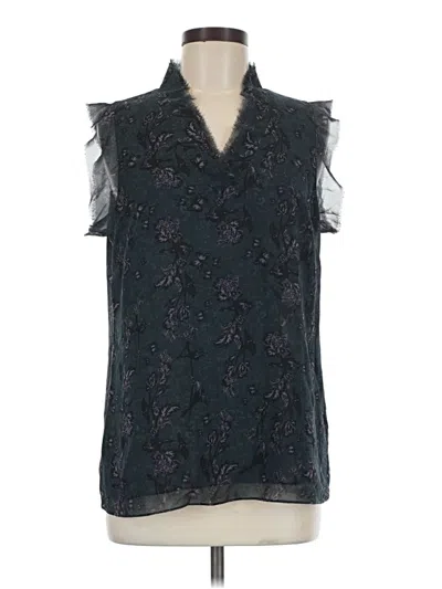 Pre-owned Cabi Sleeveless Blouse In Black