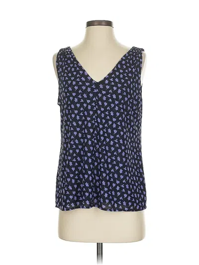 Pre-owned Cabi Sleeveless Blouse In Blue