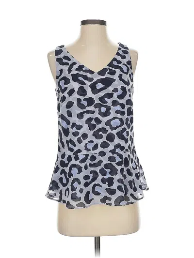 Pre-owned Cabi Sleeveless Blouse In Blue
