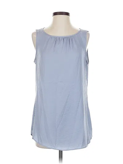 Pre-owned Cabi Sleeveless Blouse In Blue