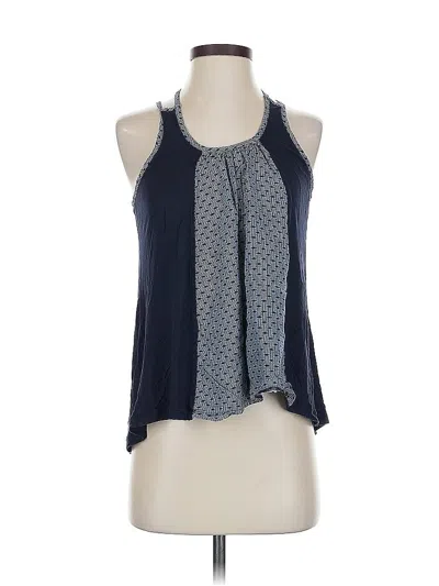 Pre-owned Cabi Sleeveless Blouse In Blue