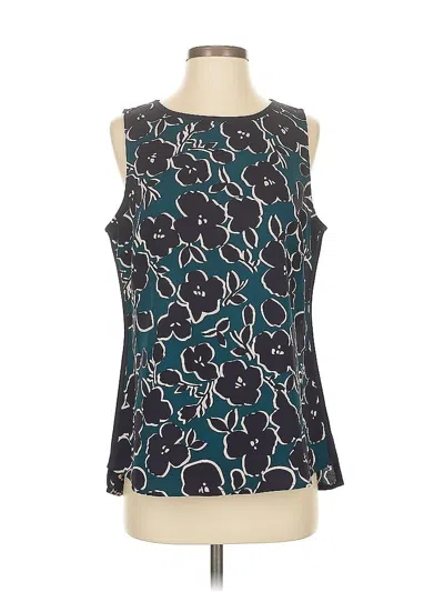 Pre-owned Cabi Sleeveless Blouse In Blue