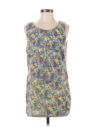 Pre-owned Cabi Sleeveless Blouse In Blue