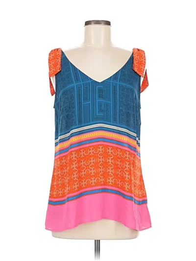 Pre-owned Cabi Sleeveless Blouse In Blue