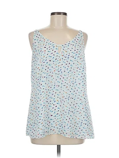 Pre-owned Cabi Sleeveless Blouse In Blue