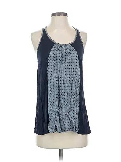 Pre-owned Cabi Sleeveless Blouse In Blue