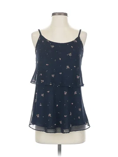 Pre-owned Cabi Sleeveless Blouse In Blue