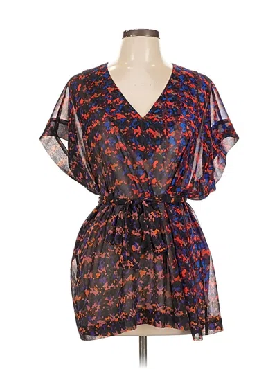 Pre-owned Cabi Sleeveless Blouse In Blue