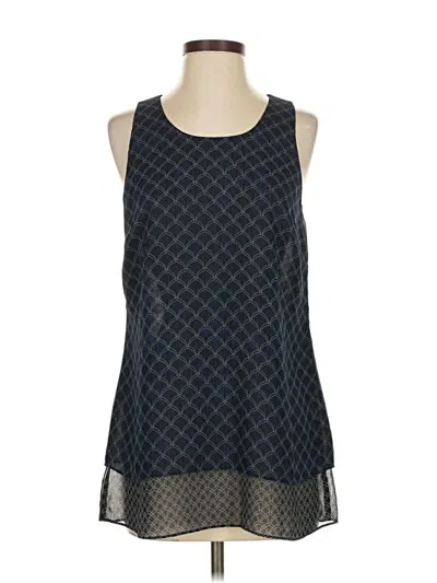 Pre-owned Cabi Sleeveless Blouse In Blue