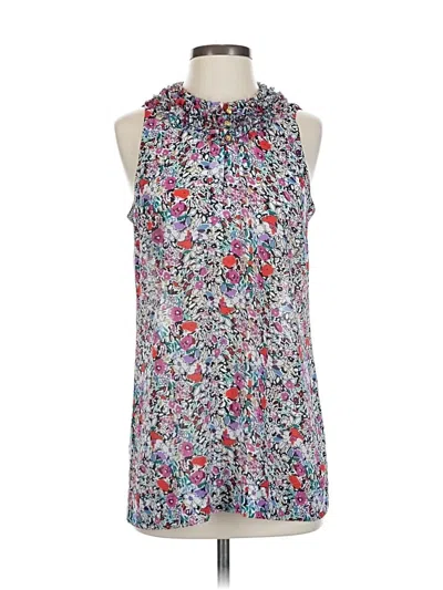 Pre-owned Cabi Sleeveless Blouse In Blue