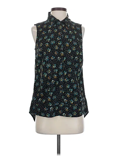 Pre-owned Cabi Sleeveless Blouse In Blue