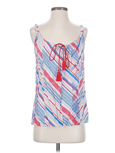 Pre-owned Cabi Sleeveless Blouse In Blue