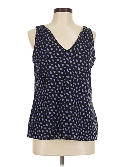 Pre-owned Cabi Sleeveless Blouse In Blue