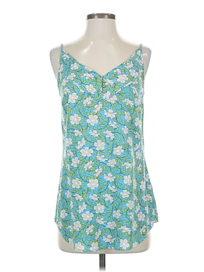 Cabi Sleeveless Blouse In Blue
