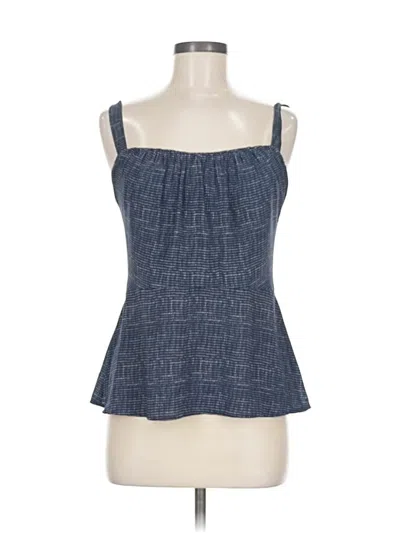 Pre-owned Cabi Sleeveless Blouse In Blue