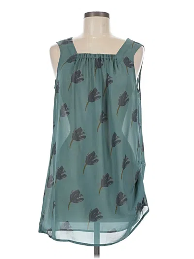 Pre-owned Cabi Sleeveless Blouse In Blue