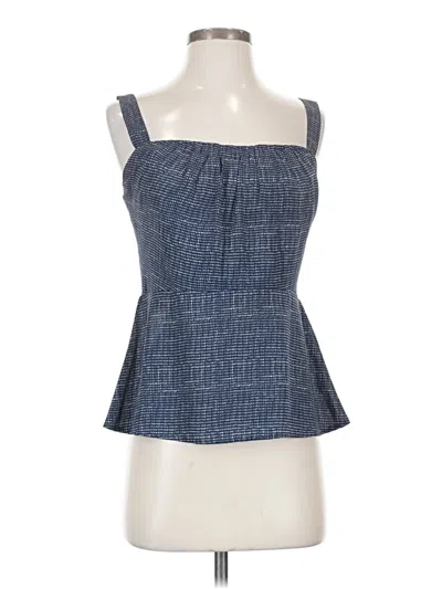 Pre-owned Cabi Sleeveless Blouse In Blue