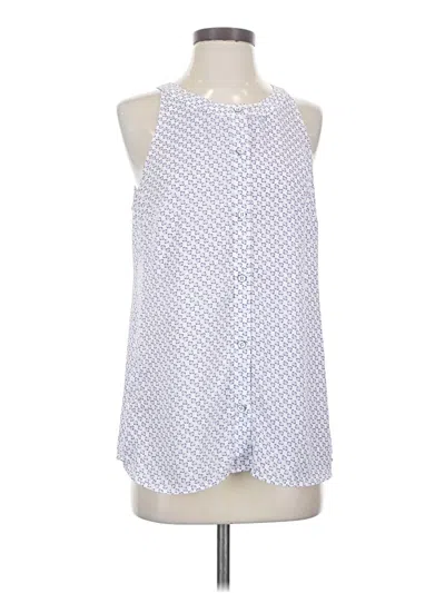 Pre-owned Cabi Sleeveless Blouse In Blue