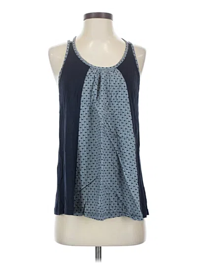 Pre-owned Cabi Sleeveless Blouse In Blue