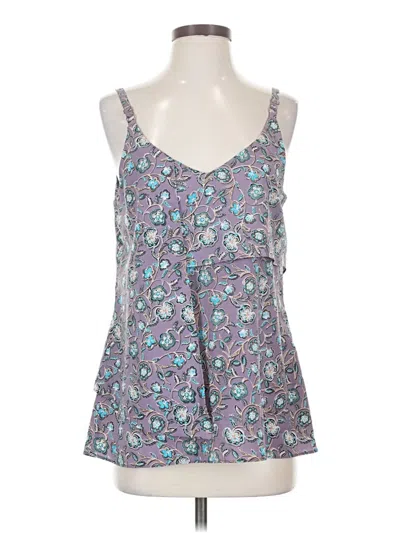 Pre-owned Cabi Sleeveless Blouse In Blue