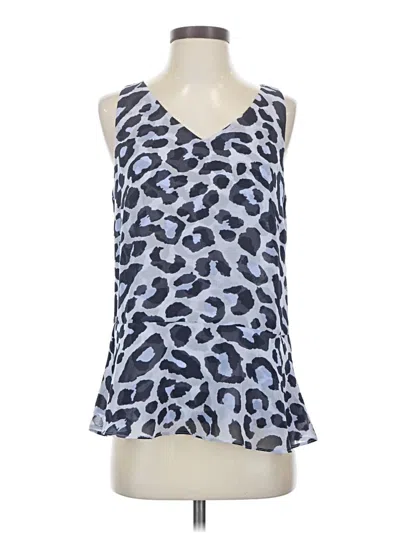 Pre-owned Cabi Sleeveless Blouse In Blue