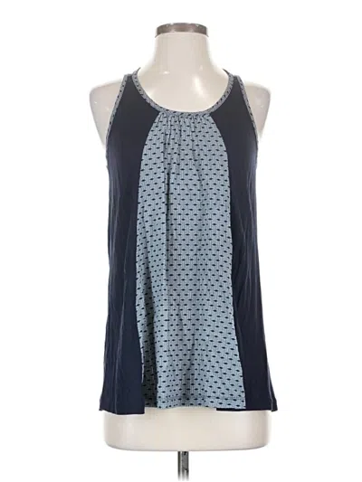 Pre-owned Cabi Sleeveless Blouse In Blue