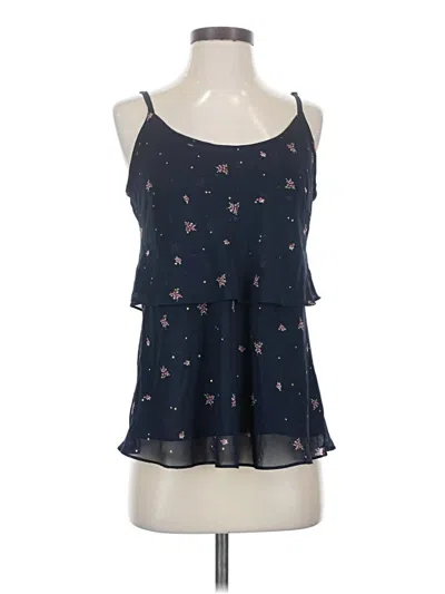 Pre-owned Cabi Sleeveless Blouse In Blue