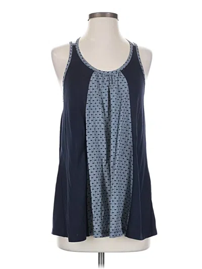 Pre-owned Cabi Sleeveless Blouse In Blue
