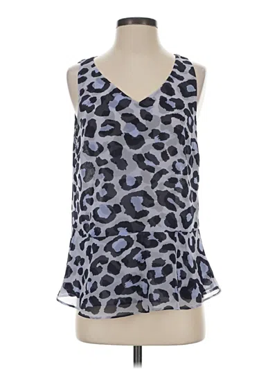Pre-owned Cabi Sleeveless Blouse In Blue