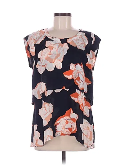 Pre-owned Cabi Sleeveless Blouse In Blue